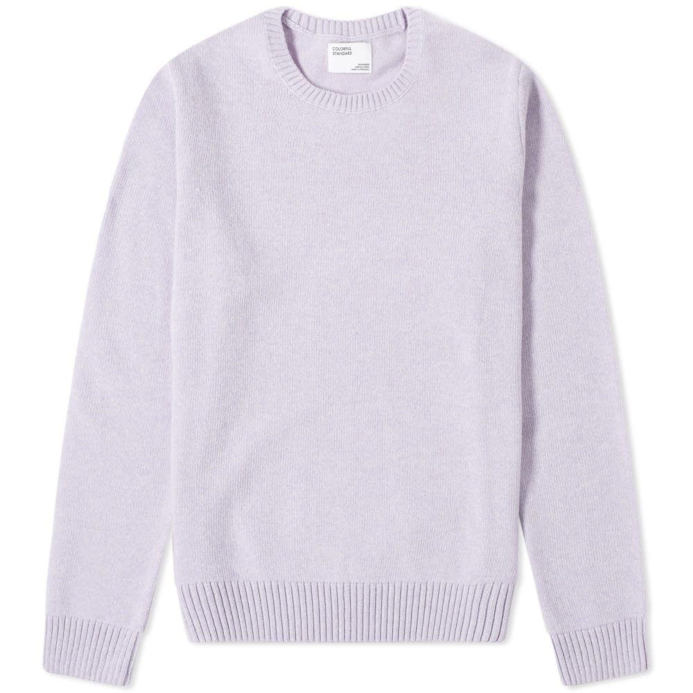 Пуловер Colorful Standard Merino Wool Crew Knit Лилаво | CS5083-, 0