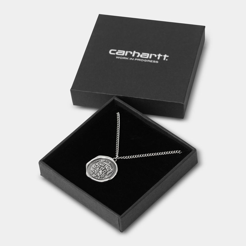 Колие Carhartt WIP Carhartt WIP Hackwork Necklace Металик | I035851_1