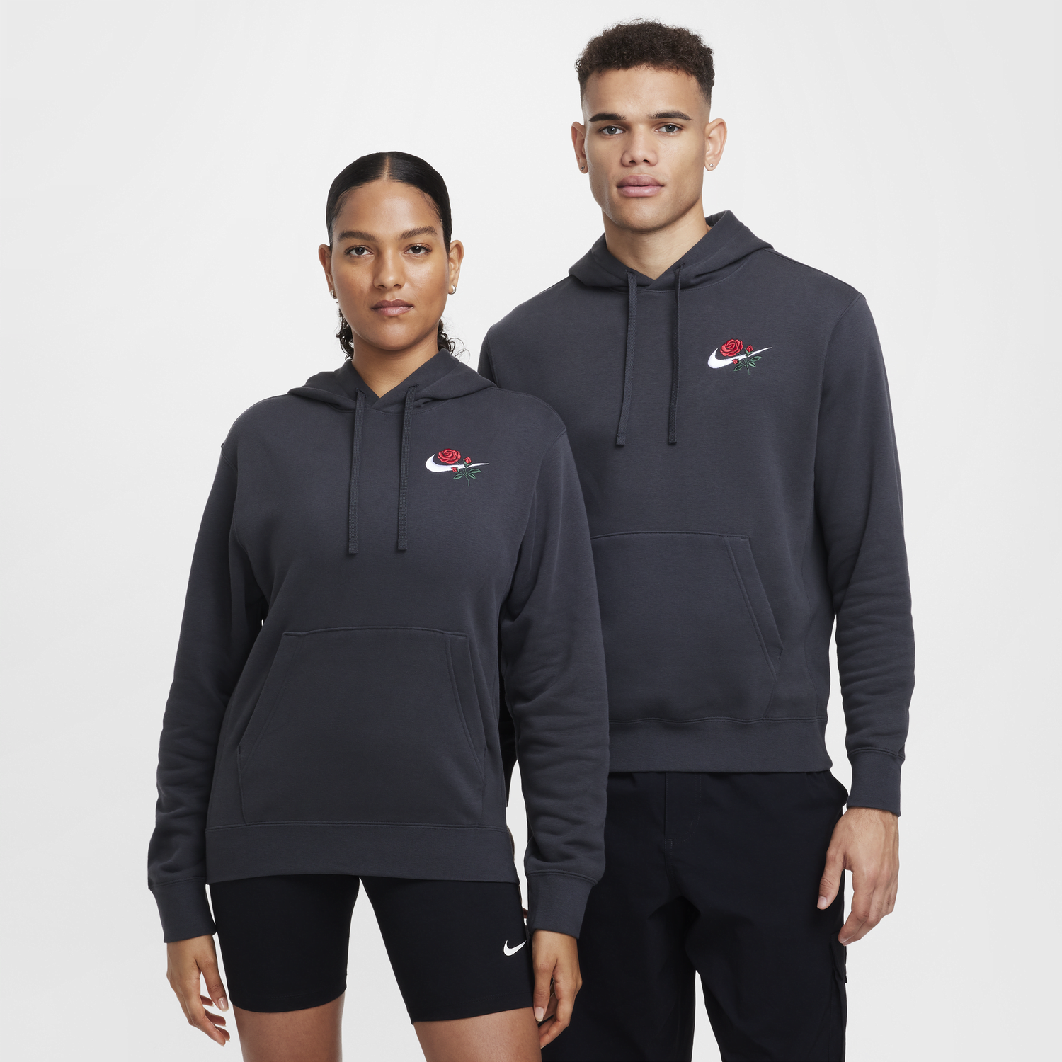 Суитчър Nike Sportswear Hoodie Fleece Сиво | HQ2633-060, 0