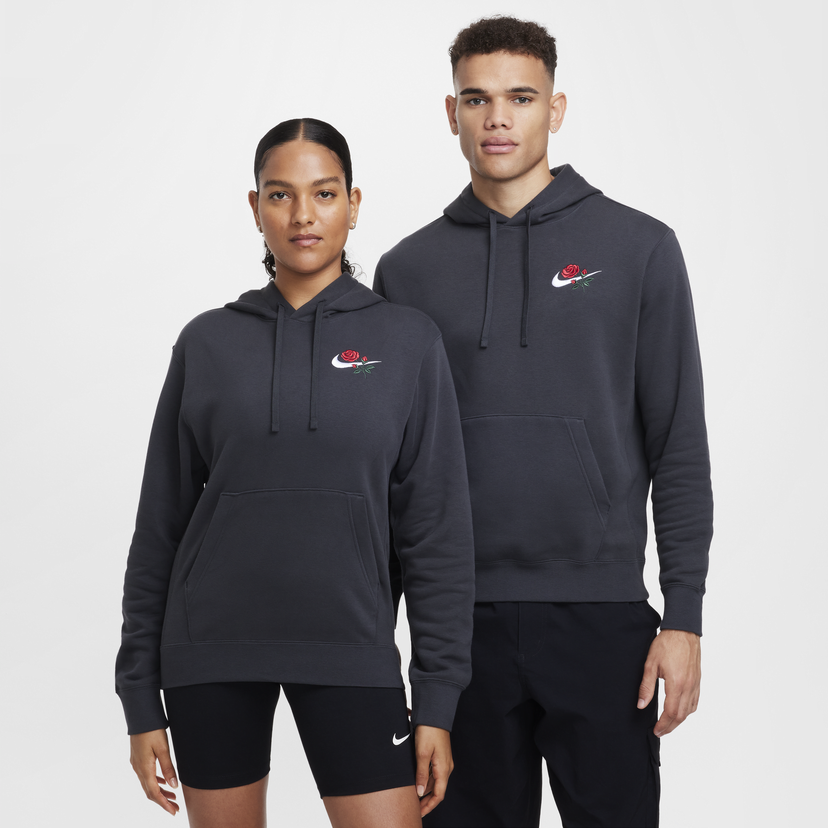 Суитчър Nike Sportswear Hoodie Fleece Сиво | HQ2633-060