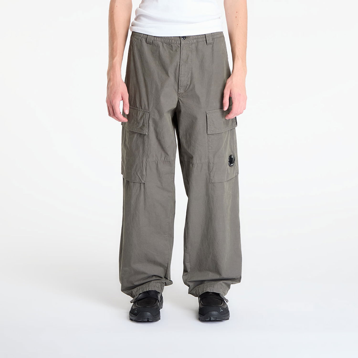 Карго панталони C.P. Company Microreps Boxy Cargo Pants Gunmetal Сиво | 19CMPA066A110324G-921, 0