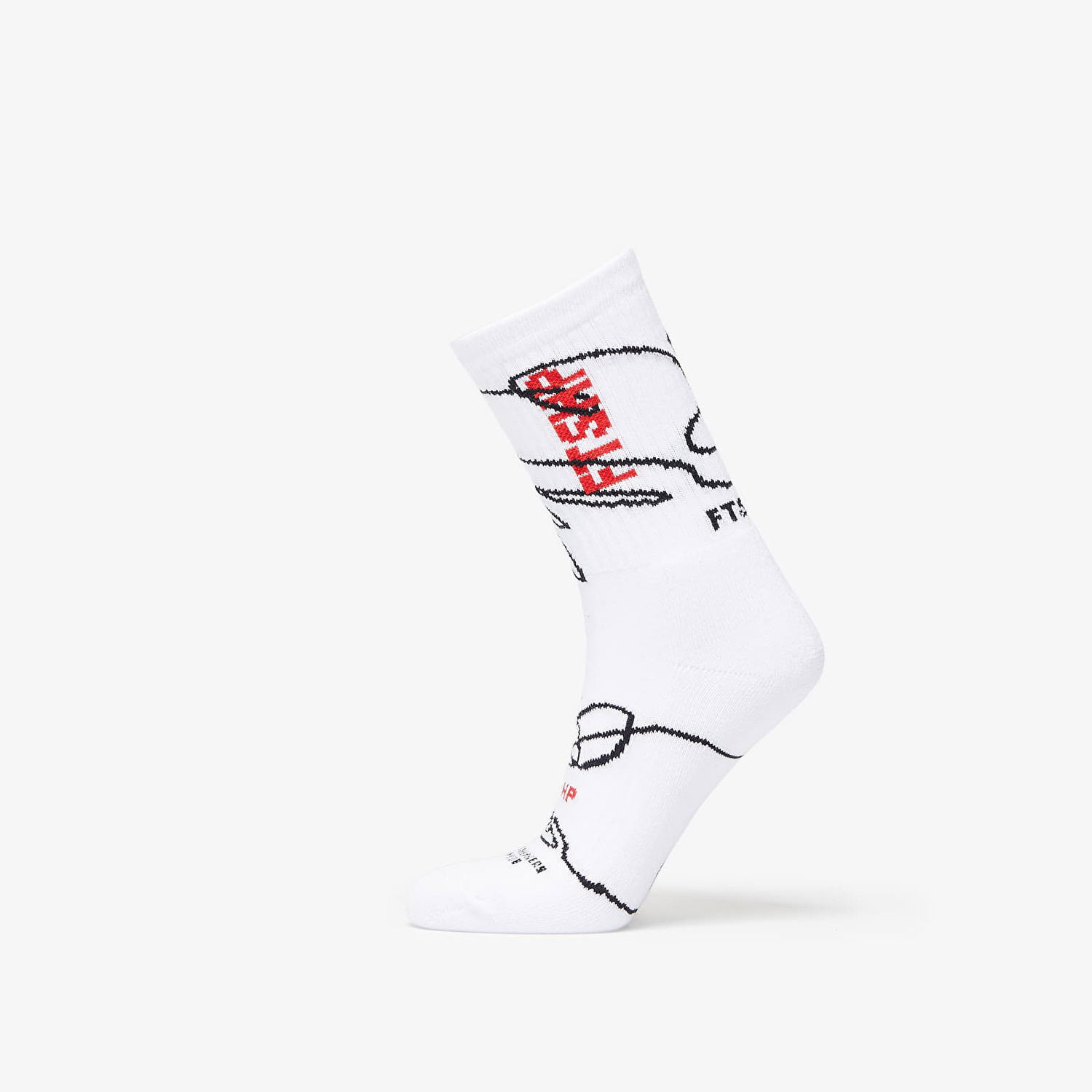Бельо и чорапи Footshop The Skateboard Бяло | FTSHP_257, 0