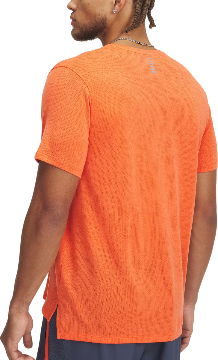 Тениска Under Armour Under Armour UA Launch Camo Short Sleeve T-Shirt Оранжево
 | 1386681-847, 1