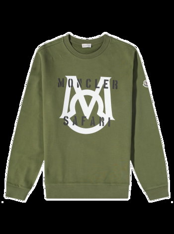 Moncler Large M Crew Sweatshirt 8G000-35-899WC-875