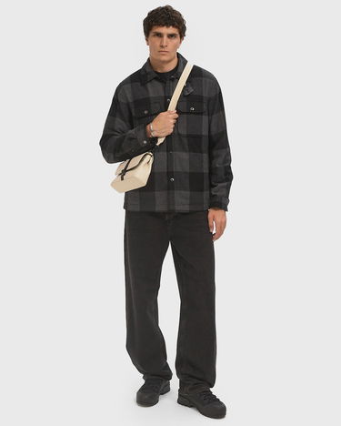 Яке WOOLRICH Alaskan Check Shirt Jacket Сиво | CFWOOS2018MRUT3046-1084, 2