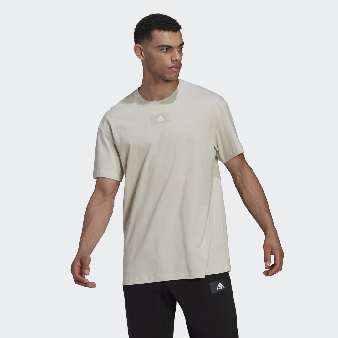 Тениска adidas Performance Essentials FeelVivid Drop Shoulder Tee Сиво | HK2856, 0