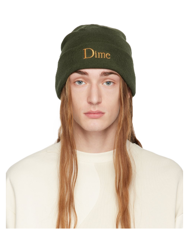 Шапка Dime Classic Wool Fold Beanie Зелено | DIME23D2F40ARM