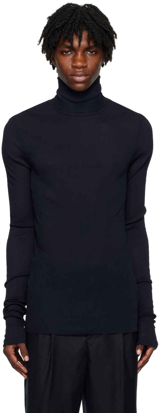 AMI｜TURTLENECK KNITS (HTS301 JE0022 430) JE0022 (HTS301 430) KNITS AMI｜TURTLENECK