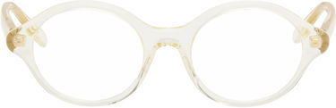 Слънчеви очила Loewe Chunky Rounded Frame Glasses Бежово | LW50100UW50032 192337225307, 0
