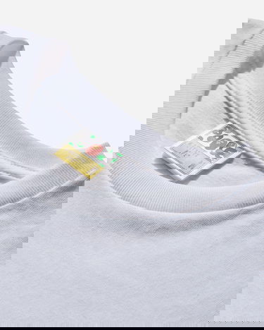 Тениска BAPE Genuine Garment Logo T-Shirt Бяло | 1L80110048 WHITE, 3