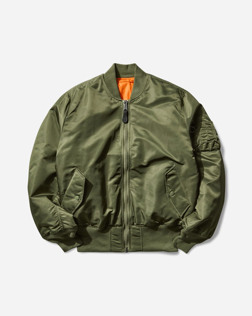 Яке бомбър Alpha Industries MA-1 Heritage Bomber Jacket Зелено | F100101 01