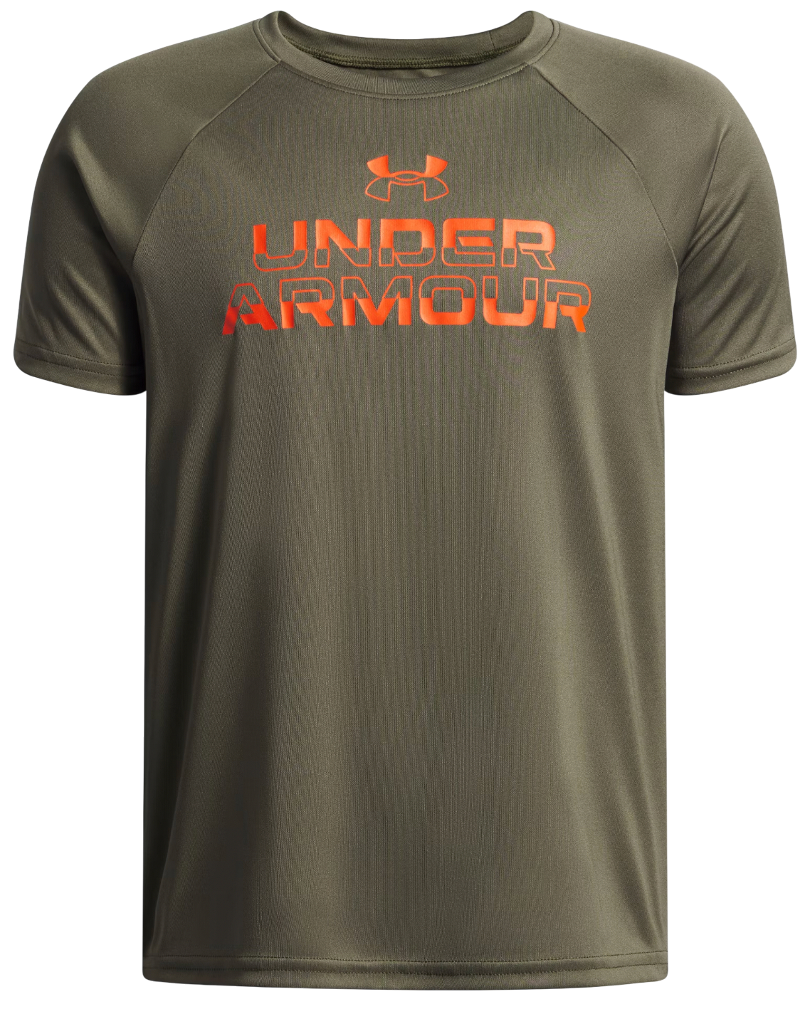 Тениска Under Armour Tech Split Wordmark Short Sleeve T-Shirt Зелено | 1383010-390, 0