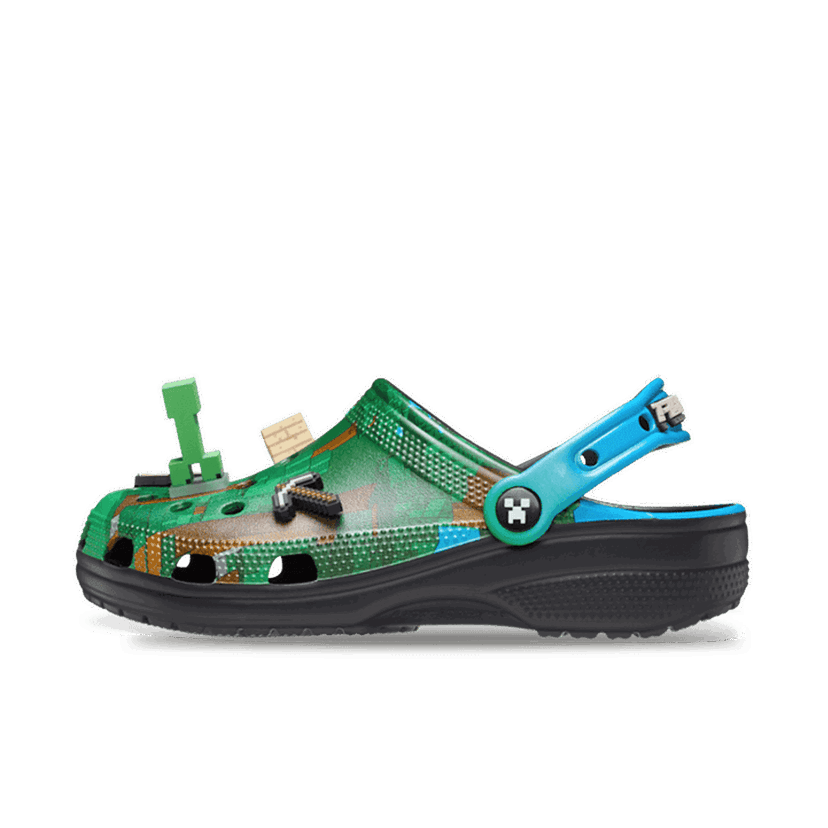 Кецове и обувки Crocs Minecraft x Classic Clog Зелено | 210830-90H