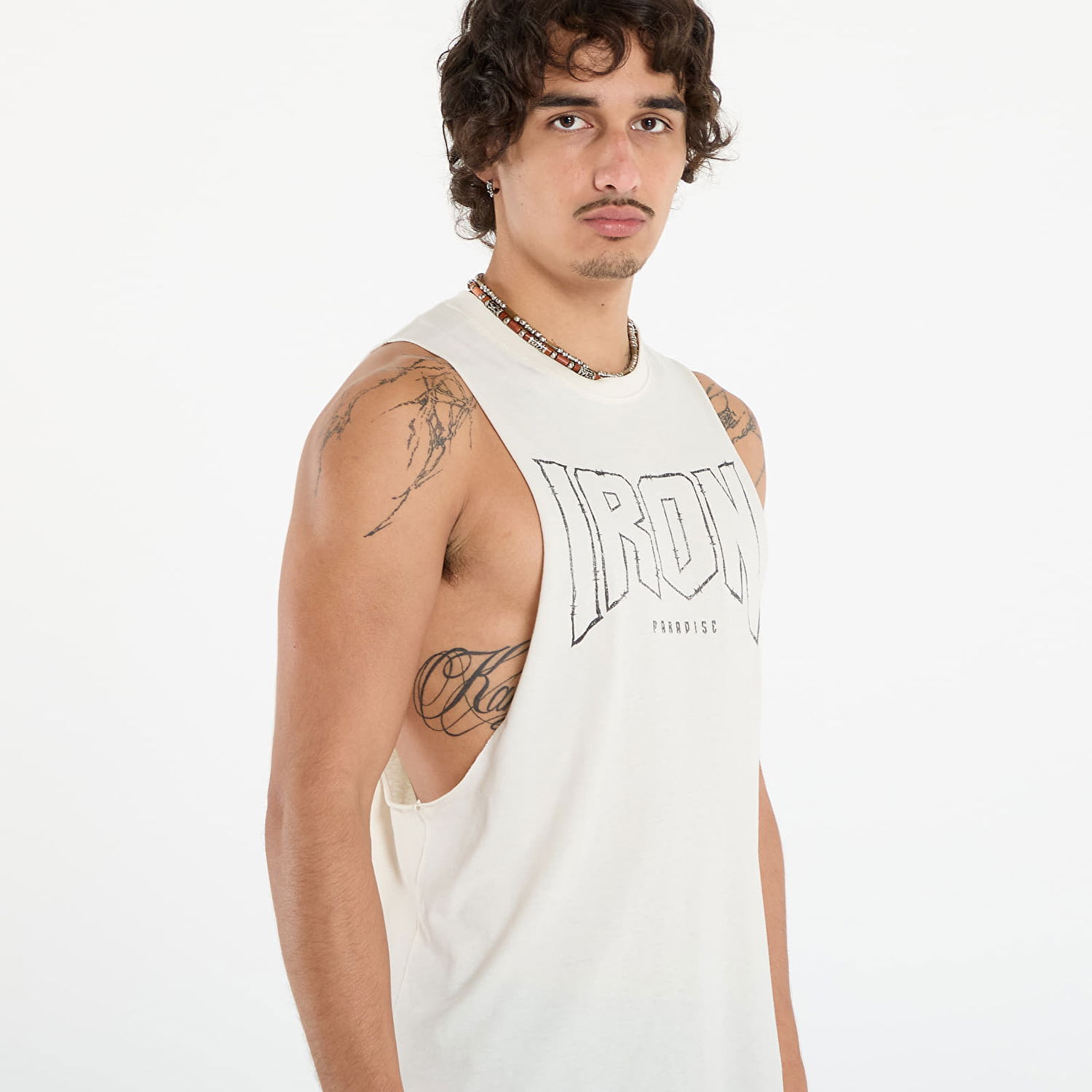 Потник Under Armour Project Rock Graphic Training Tank Бежово | 6006257-279, 1