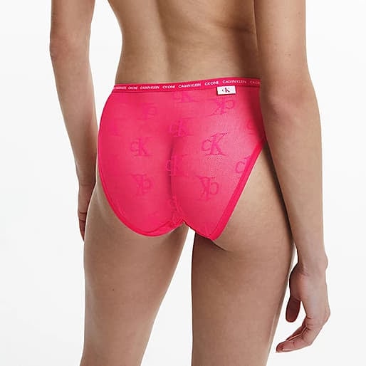 гащички CALVIN KLEIN Logo Lace Bikini Розово | QF6792E XI9, 1