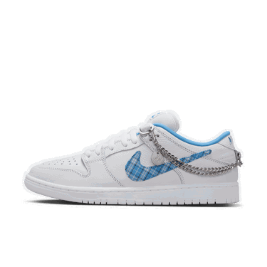 Кецове и обувки Nike SB Nicole Hause x Dunk Low Pro "White & University Blue" Бяло | FZ8802-100, 0