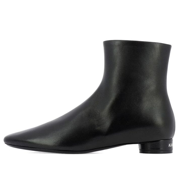 Кецове и обувки Balenciaga Balenciaga Leather Ankle Boots Черно | 590993WA8F41006
