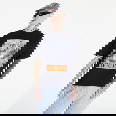 Тениска HERON PRESTON NF Heron BW Черно | HMAA032C99JER0031010, 0