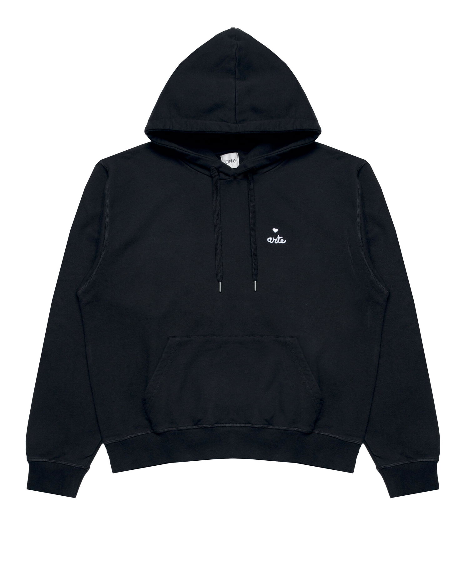 Суитчър Arte Antwerp Arte Antwerp Heart Logo Hoodie Черно | SS25-162H, 0