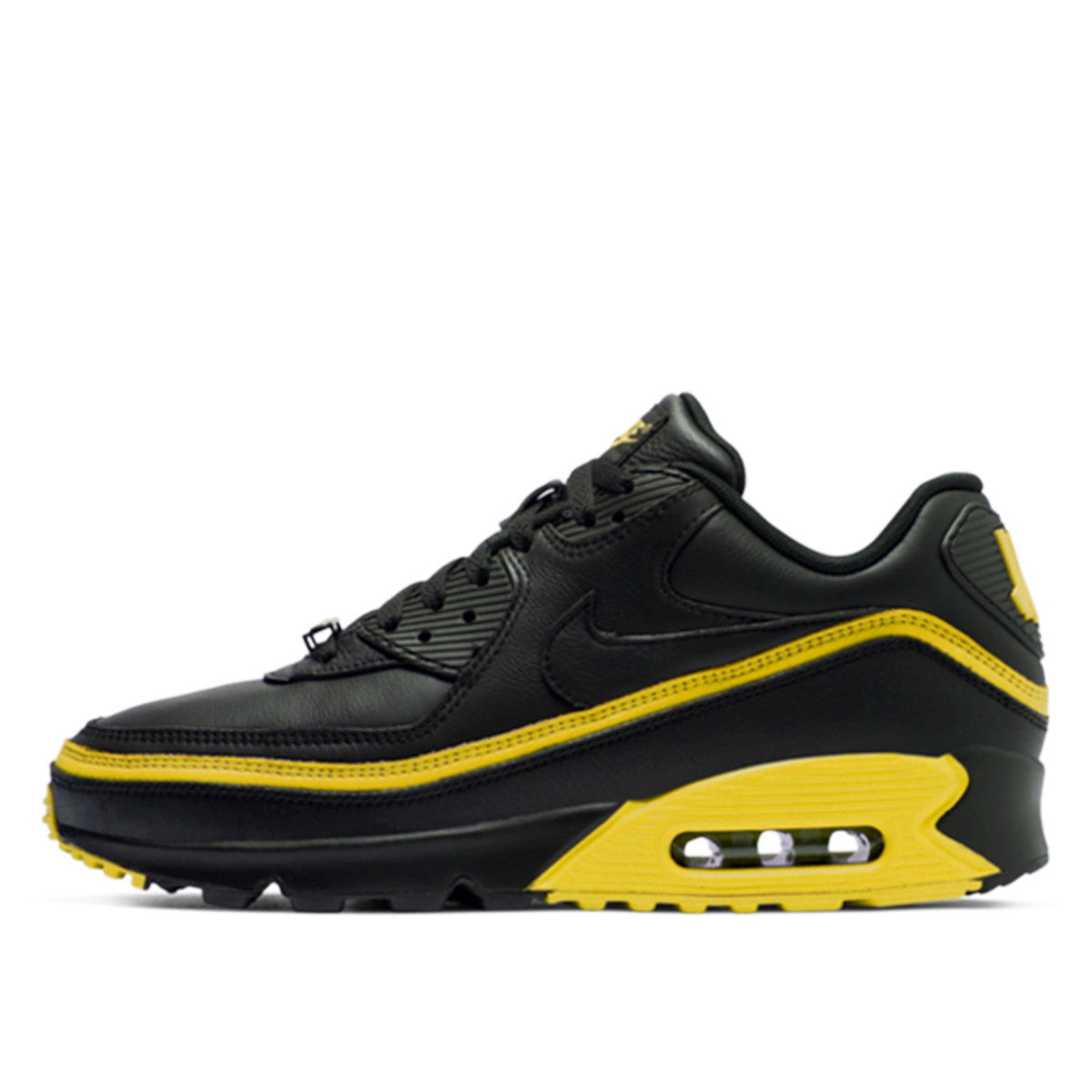 Кецове и обувки Nike Air Max 90 Undefeated Black Optic Yellow Жълто | CJ7197-001, 1
