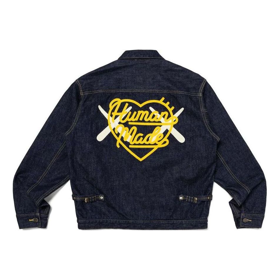 Яке Human Made KAWS Denim Work Jacket Синьо | XX26JK001, 0