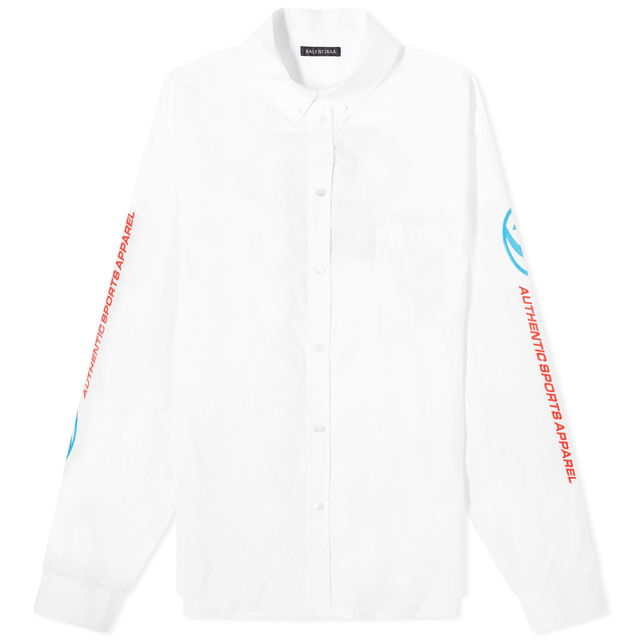 Logo Button Down Shirt