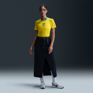 Фланелка Nike Brazil Stadium 2025 Dri-FIT Replica Jersey Жълто | FZ9125-718, 2