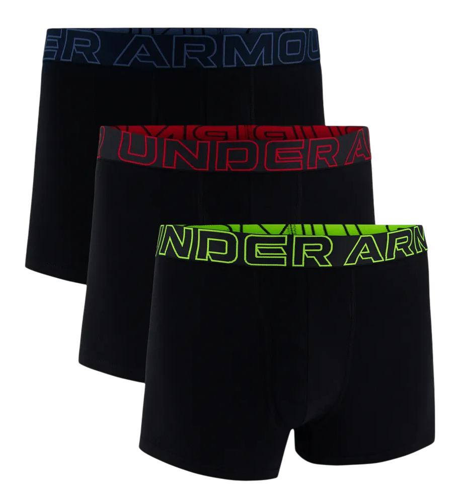 Боксерки Under Armour Under Armour Performance Cotton Boxer Briefs 3-Pack Черно | 1383891-004, 0