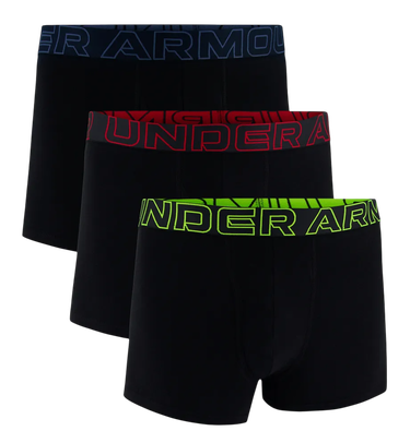 Боксерки Under Armour Under Armour Performance Cotton Boxer Briefs 3-Pack Черно | 1383891-004, 0