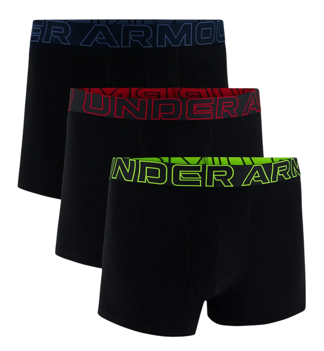Under Armour Performance Cotton Boxer Briefs 3-Pack