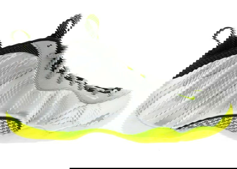 Кецове и обувки Nike Air Foamposite One Silver Volt Camo Сиво | 575420-004, 0
