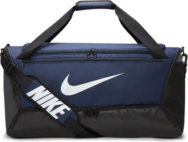 Чанта през рамо Nike Brasilia M Duffel Bag Тъмно синьо | dh7710-410, 0
