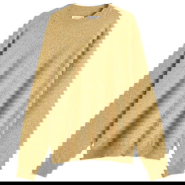 Пуловер Maison Margiela Maison Margiela Crewneck Wool-Cotton Knit, Size Large Жълто | S50HL0033-M13108-725M, 1