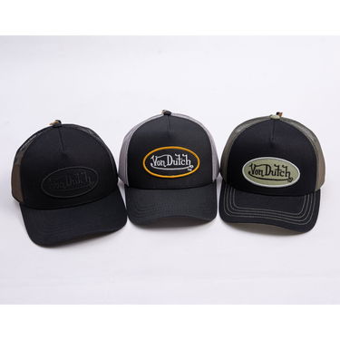 Шапка с козирка Von Dutch Von Dutch Keep An Eye Out Patch Trucker Hat Черно | VD/0/CAS1/LOFB04, 3