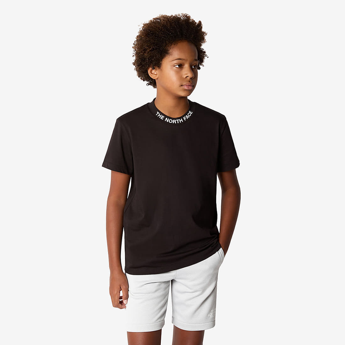 Тениска The North Face Teen Short Sleeve Zumu T-Shirt Черно | NF0A877SJK31, 0