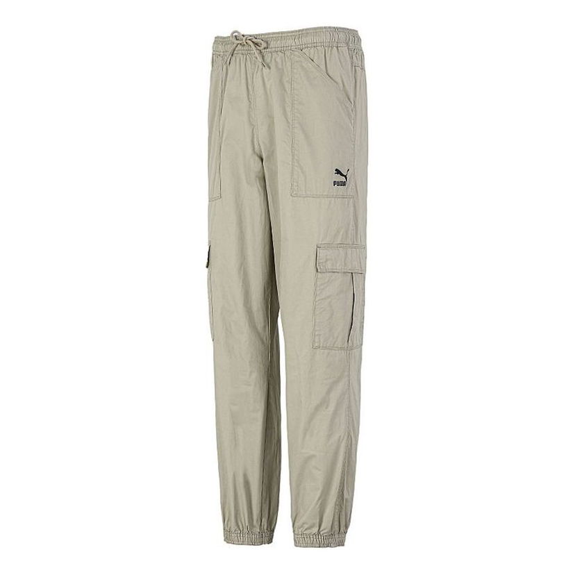 Карго панталони Puma Woven Cargo Pants Бежово | 533101-42