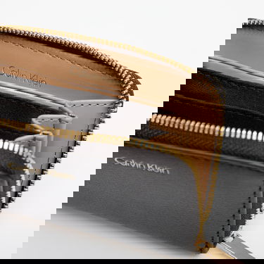 Портфейл CALVIN KLEIN Wallet Foil Logo Medium Zip Around Black Черно | LV04F1091G 332, 3