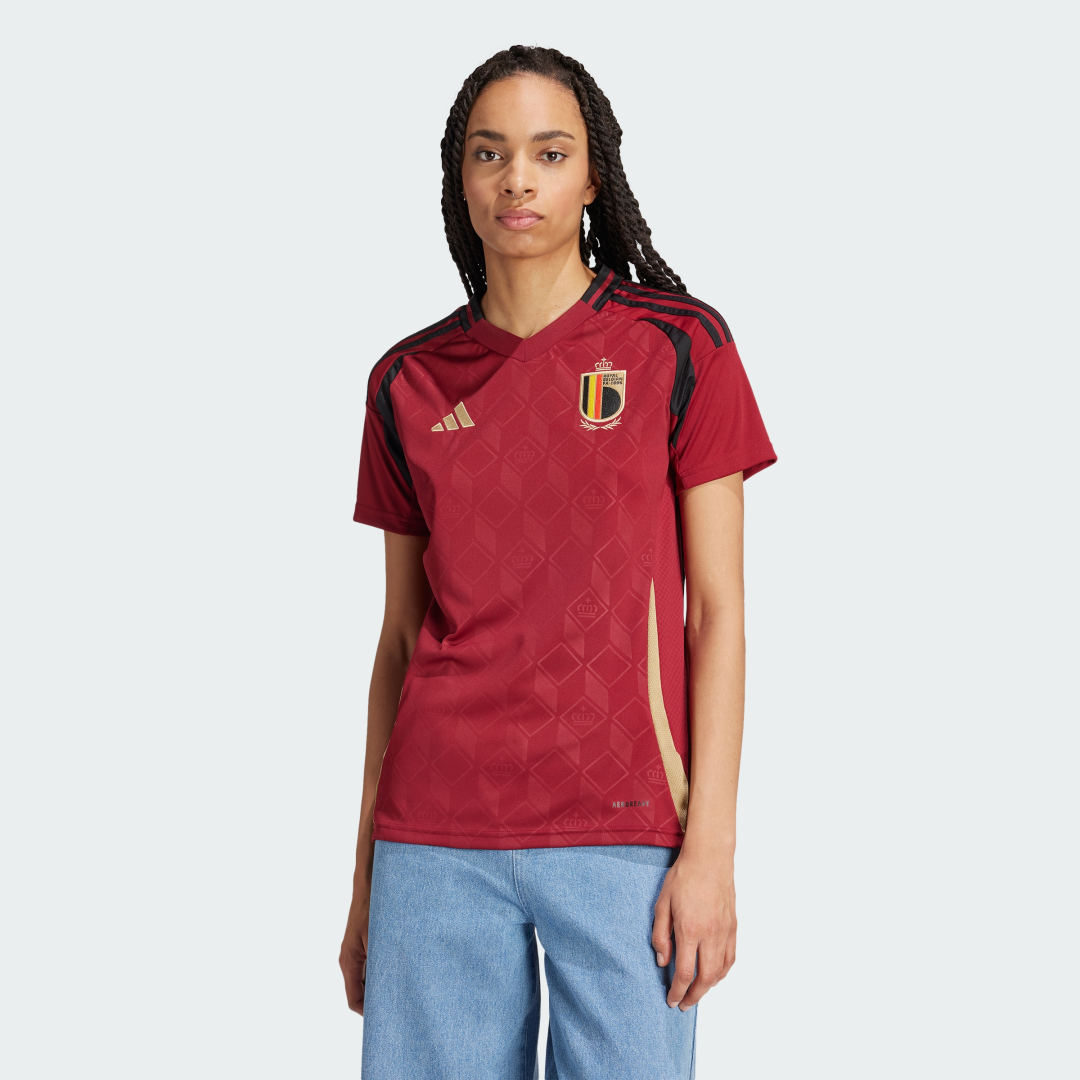 Фланелка adidas Performance Belgium Home Jersey 2024/25 Червено | IQ0774, 0