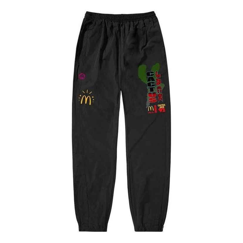 Панталони Cactus Jack by Travis Scott Travis Scott x McDonald's All American '92 II Nylon Pants Черно | TC-1110