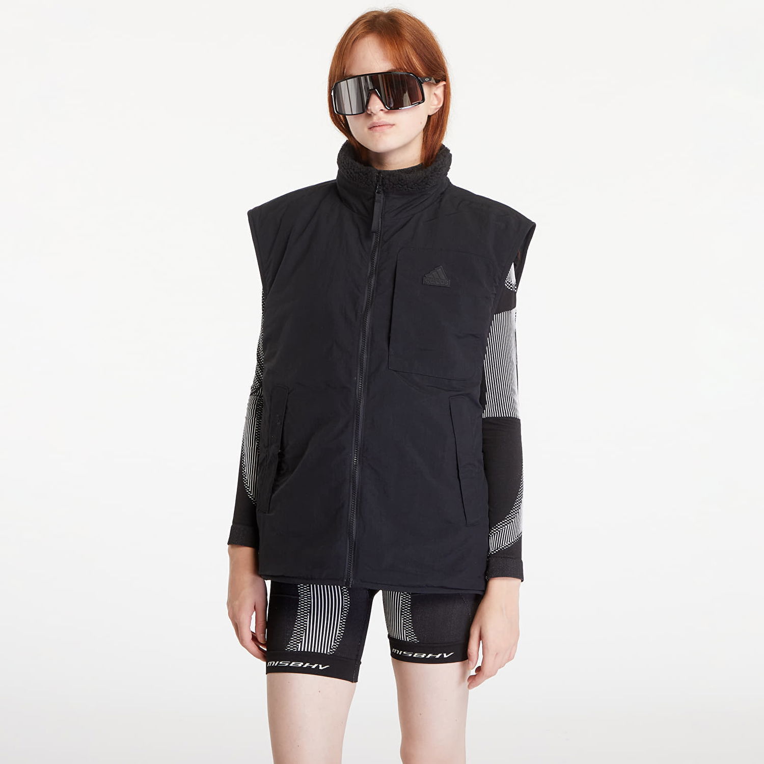 Жилетка adidas Performance City Escape Reversible Vest Black/ Black Черно | IV9768, 0