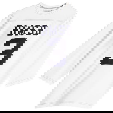 Тениска BEAMS Beams Boy Football 3/4 Sleeve T-Shirt Бяло | 13140337101-01, 0