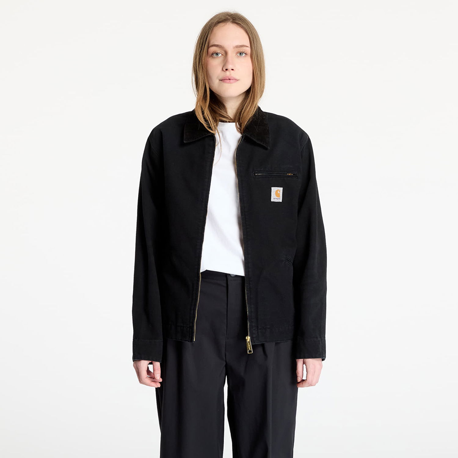 Яке Carhartt WIP OG Detroit Jacket Aged Canvas Черно | I035280.00E3K, 1