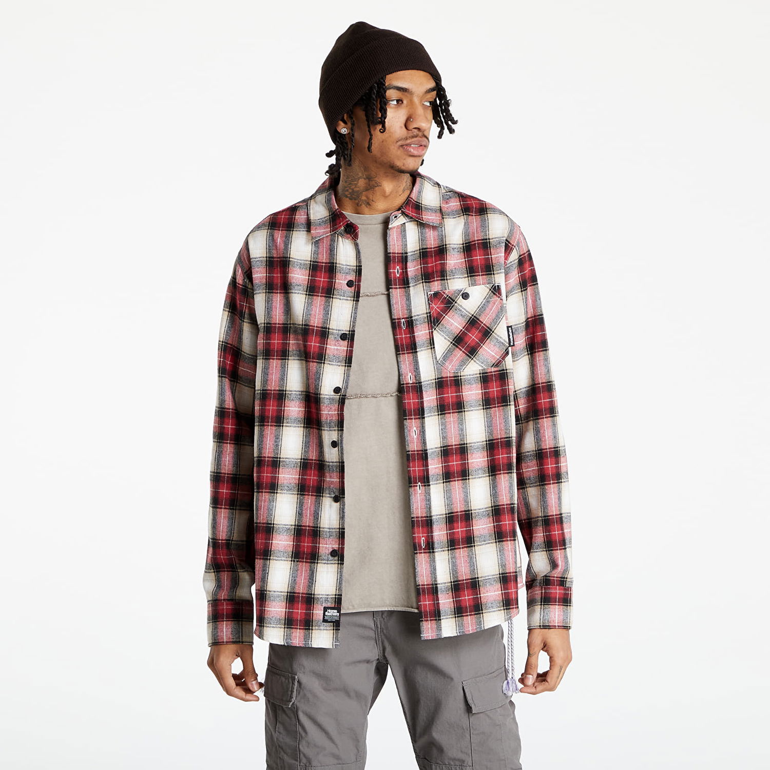 Риза Horsefeathers Melvin Shirt Червено | SM1220A, 1