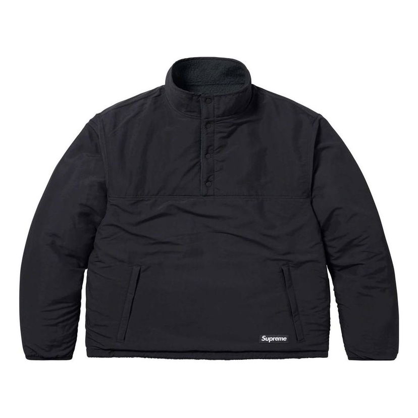 Пуловер Supreme Shearling Reversible Pullover Черно | SUP-FW23-233