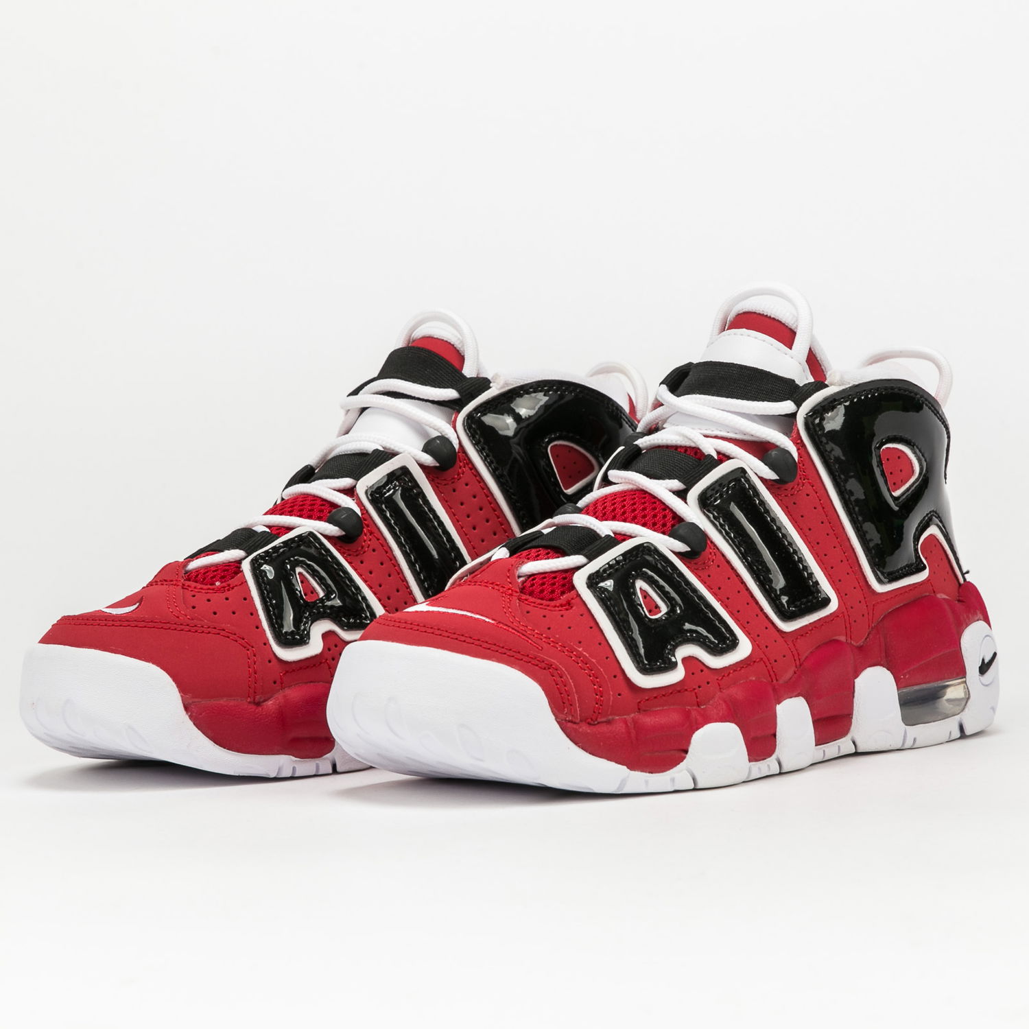 Кецове и обувки Nike Air More Uptempo GS Червено | 415082-600, 1