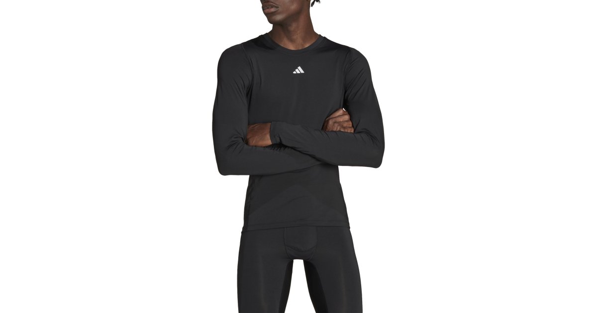 Тениска adidas Originals Techfit Tee Черно | hp0626, 1