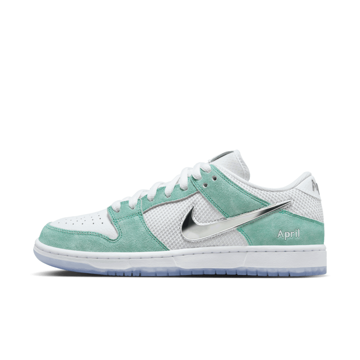 Кецове и обувки Nike SB April Skateboards x Dunk Low "Turbo Green" Тюркоазено | FD2562-400, 0