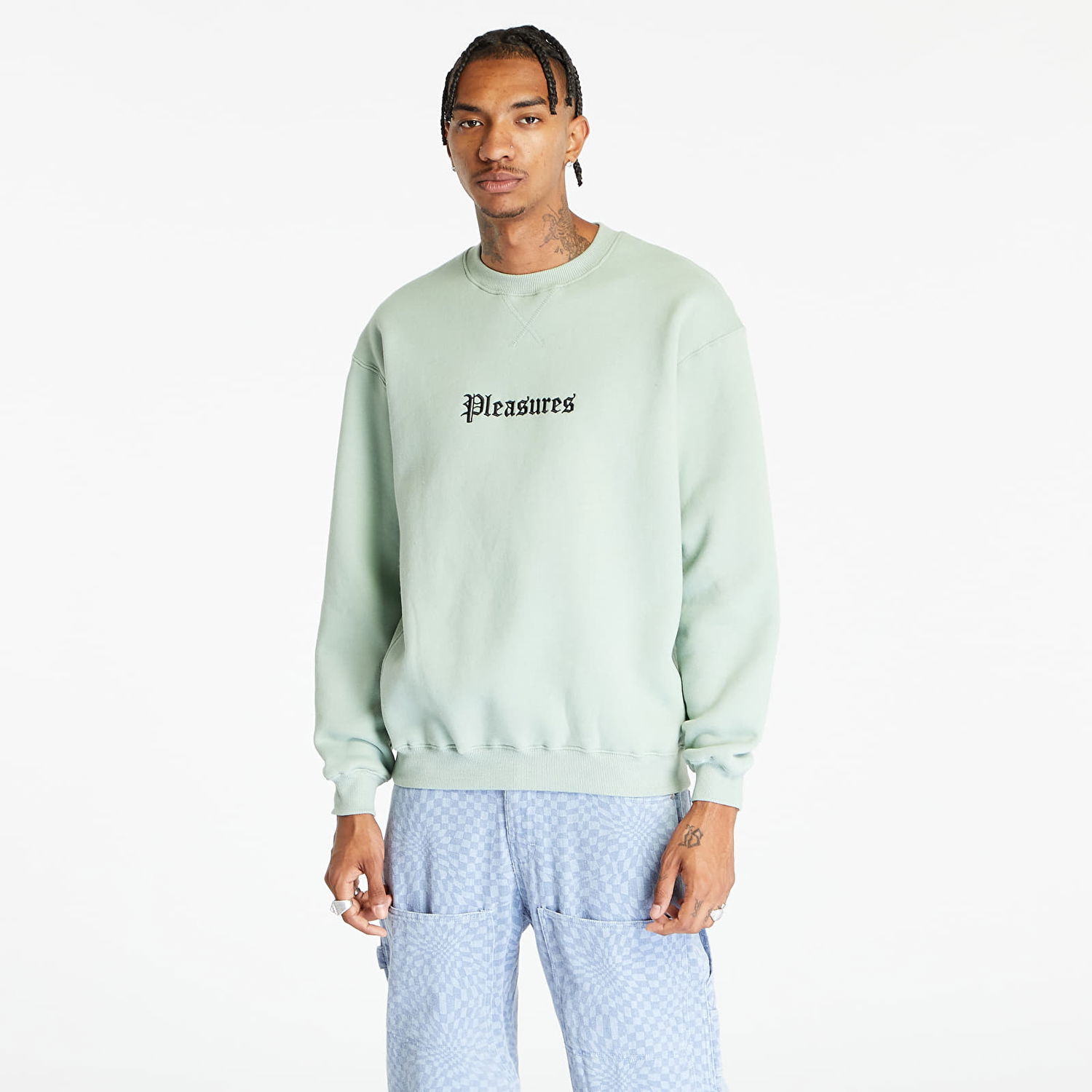 Суитчър Pleasures Recipe Crewneck Mint Зелено | P23F021 MINT, 0