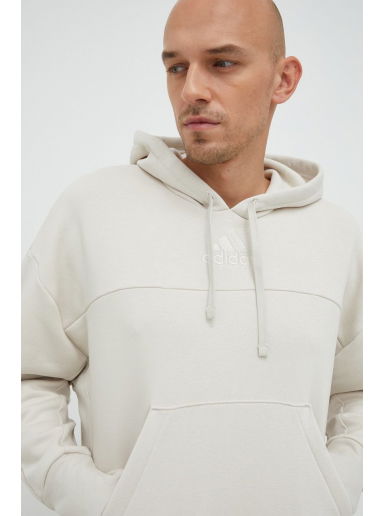 Суитчър adidas Performance Hoodie Бежово | HC5881