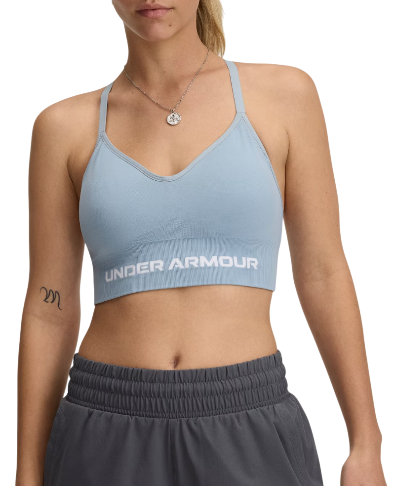 Сутиен Under Armour Vanish Seamless Low Sports Bra Синьо | 1384417-466, 0